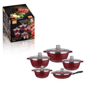 JUEGO DE OLLAS 5PCS R8001
